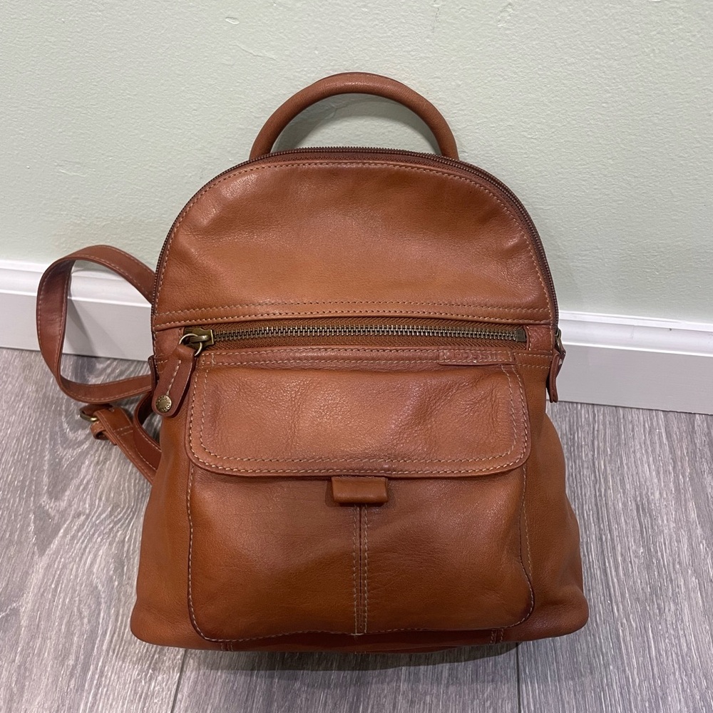 Fossil Brown Backpack
